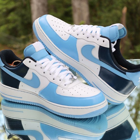 Nike Air Force 1 Low University Blue Custom - Picture 7 of 16